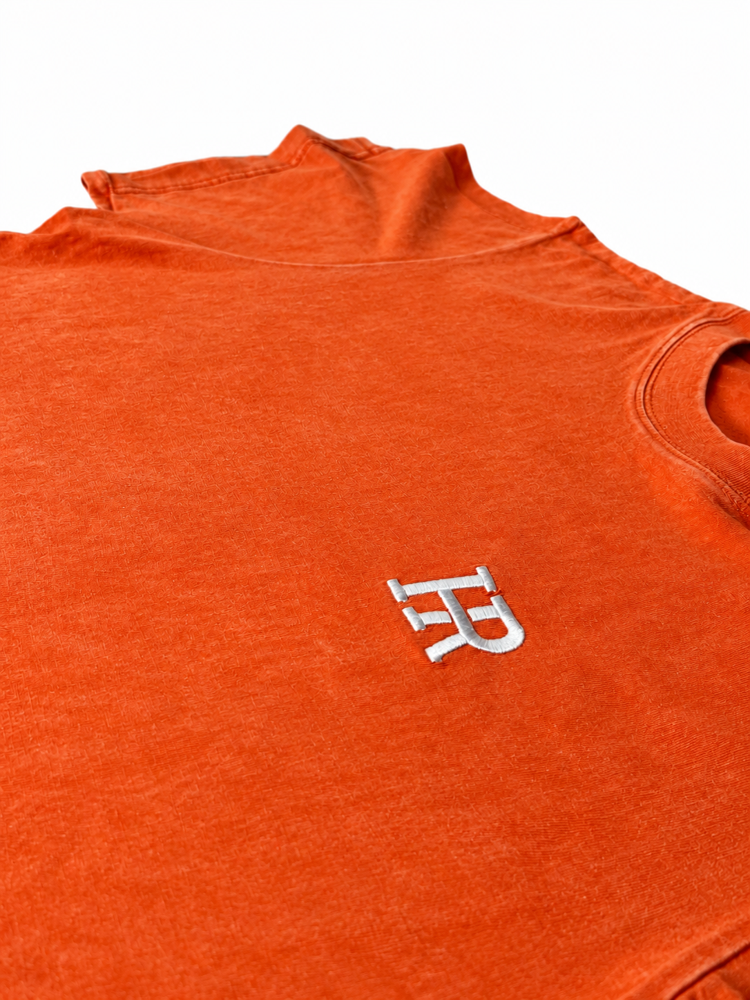 Acid Wash Orange T-Shirt