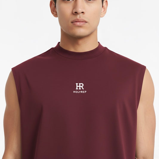 Burgundy Gym Vest  [Pre'order]